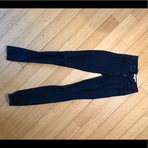 CottonOn Distressed Black Jeans